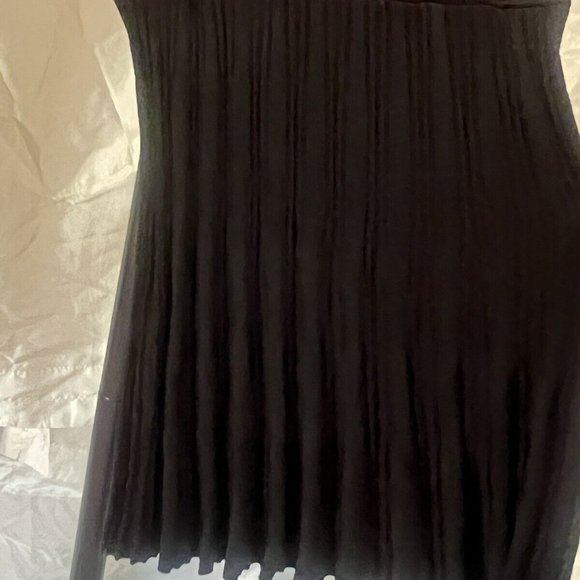 Candie's Womens Juniors Striped Choker Gigi Skater Sweater Dress Black Size XL - Picture 5 of 11